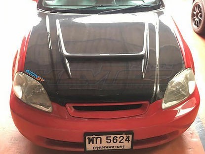 Honda Civic EK KevCUSTOM Batman Lite