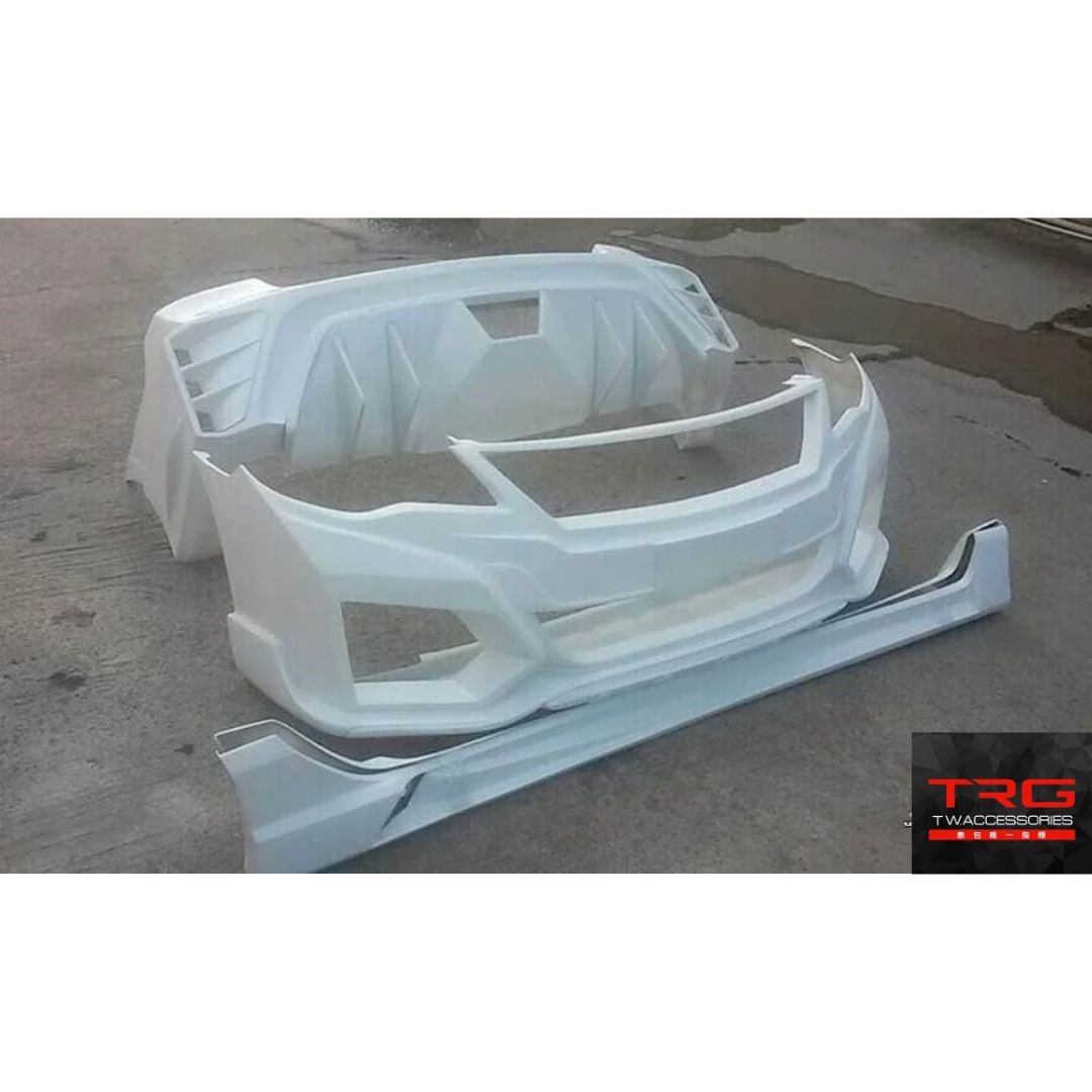 TR15 Mix Ferrari F430 Bodykit for Civic FD (RAW WORK)