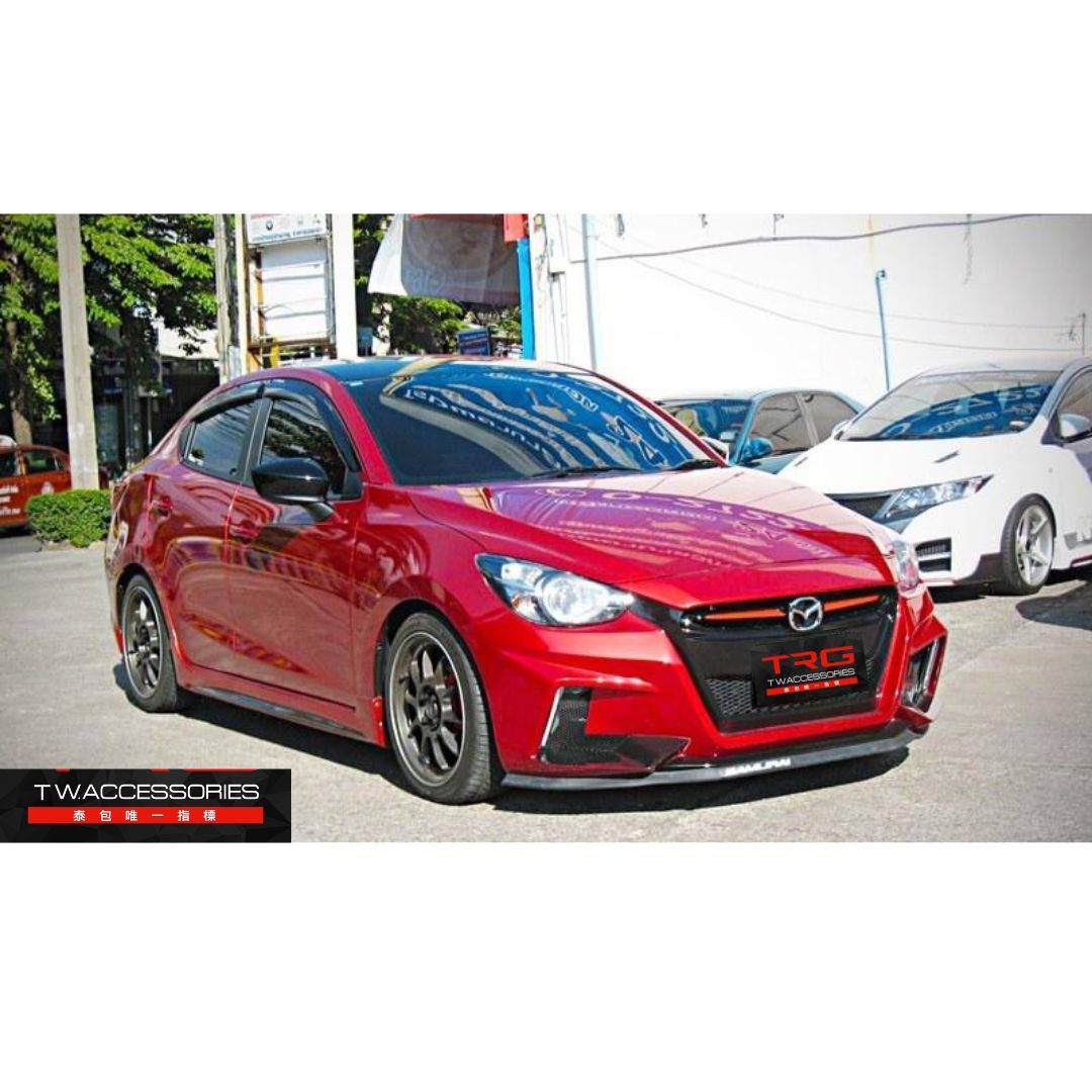 Aventador Bodykit for Mazda 2 Sedan 2016-2018 (RAW WORK)