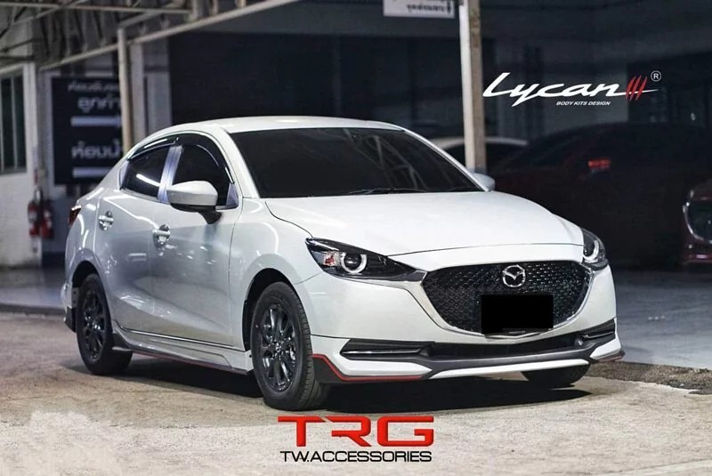 Lycan Bodykit for Mazda2 2020 Sedan(COLOR)