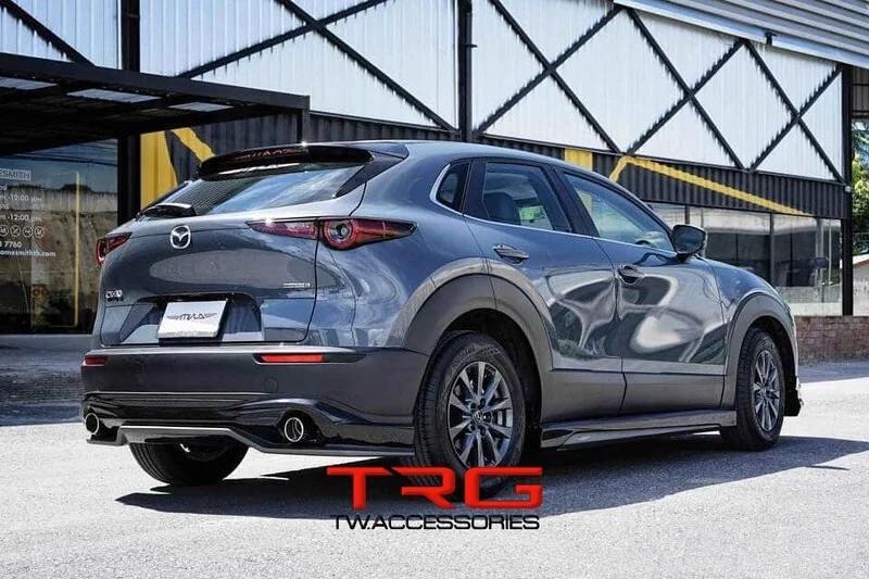 Ativus Bodykit for Mazda CX-30 (BLACK WITH DARK SILVER BRONZE COLOR)