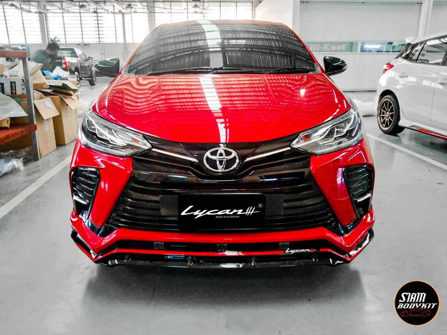 Lycan Bodykit for Toyota Yaris Ativ 2021-2022 (COLOR)